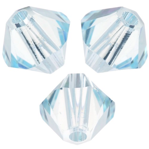 Toupies en cristal Swarovski 5328 4 mm Light Azore x50