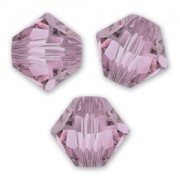 Toupies en cristal Swarovski 5328 4 mm Crystal Antique Pink x50|raw }}