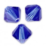 Toupies en cristal Swarovski 5328 4 mm Majestic Blue x50|raw }}