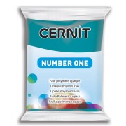 Pâte Cernit Number One Opaque - Bleu Canard (n°230) x56gr