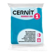 Pâte Cernit Number One Opaque - Bleu Turquoise (n°280) x56gr