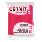Pâte Cernit Number One Opaque - Framboise (n°481) x56gr