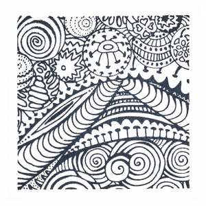 Plaque de texture Cernit pour la pâte polymère 9 cm Freestyle x1