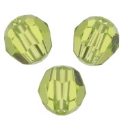 Perles rondes  Swarovski 5000 4 mm - Citrus Green x20|raw }}