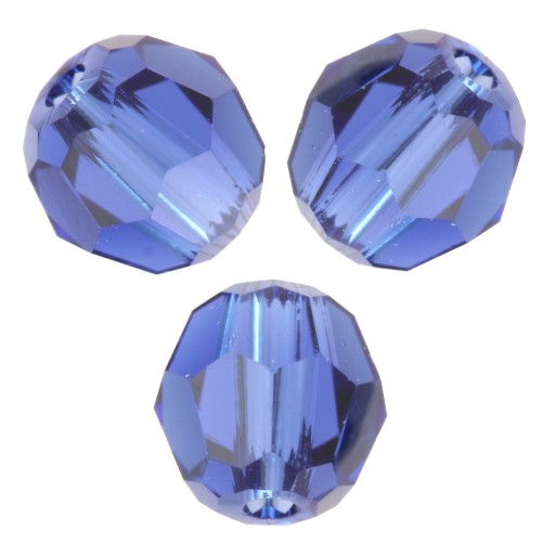 Perles rondes Swarovski 5000 4 mm - ReCreated Dark Sapphire x20