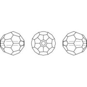 Perles rondes  Swarovski 5000 6 mm Light Topaz  x6