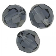 Perles rondes  Swarovski 5000 6 mm Graphite x6