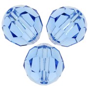 Perles rondes Swarovski 5000 6 mm - ReCreated Cool  Blue x6
