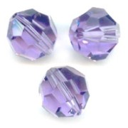 Perle ronde  Swarovski 5000 8 mm Tanzanite  x1|raw }}