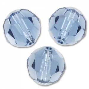 Perle ronde  Swarovski 5000 8 mm Denim Blue x1