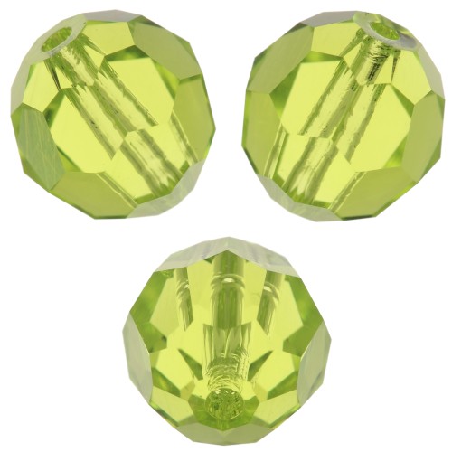 Perle ronde  Swarovski 5000 8 mm - Citrus Green x1