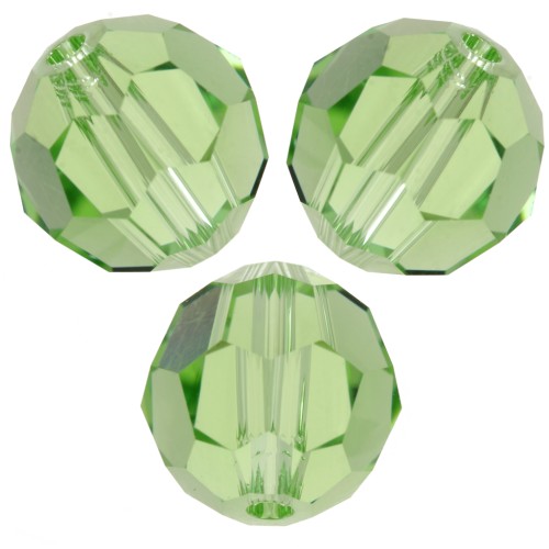 Perle ronde Swarovski 5000 8 mm - ReCreated Peridot x1