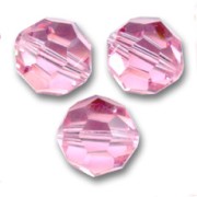 Perles rondes  Swarovski 5000 3 mm Light Rose x20