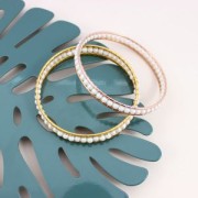 Perles nacrées Swarovski 5810 4 mm Light Blue Pearl x20