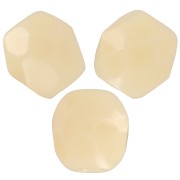 Facettes 6 mm Beige x25