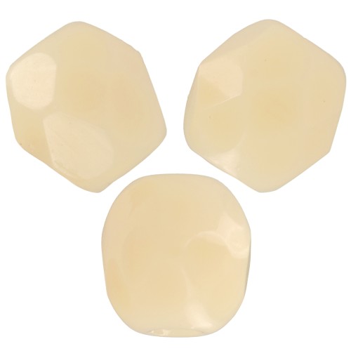 Facettes 6 mm Beige x25