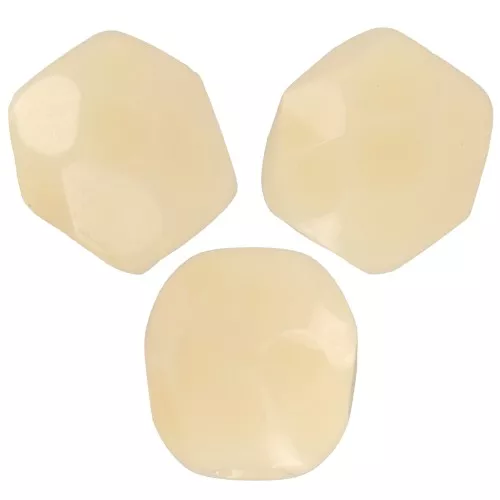 Facettes 6 mm Beige x25