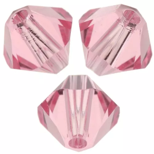 Toupies en cristal PureCrystal 5328 6 mm Light Rose x20