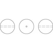 Perles nacrées Swarovski 5810 6 mm Rose Peach Pearl x10