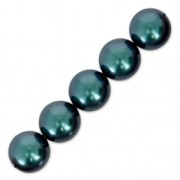 Perles nacrées Swarovski 5810 6 mm Iridescent Tahitian Look Pearl x10