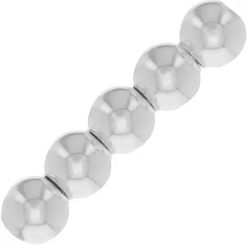 Perles rondes 4 mm - Argent 925 x25