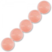 Perles nacrées Swarovski 5810 10 mm Pink Coral Pearl x5