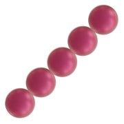 Perles nacrées Swarovski 5810 10 mm Mulberry Pink Pearl x5