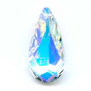 Larme Swarovski 6100 24x12 mm Crystal AB x1
