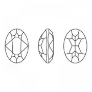 Cabochon Swarovski 4120 8x6 mm - Light Amber x1