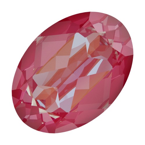 Cabochon Swarovski 4120 14x10 mm Crystal Lotus Pink DeLite x1