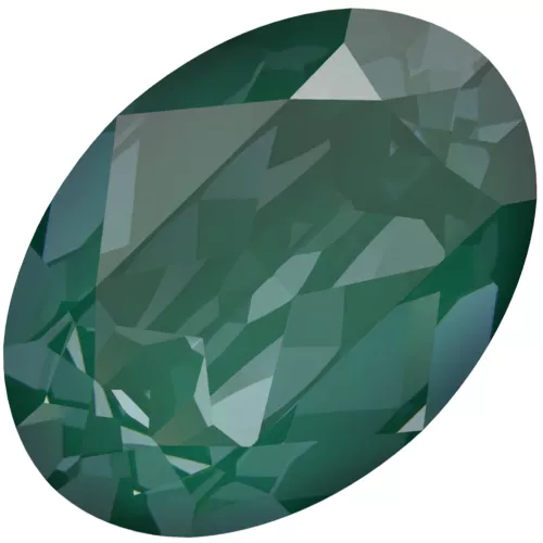 Cabochon Swarovski 4120 14x10 mm - Crystal Pine Green Ignite x1