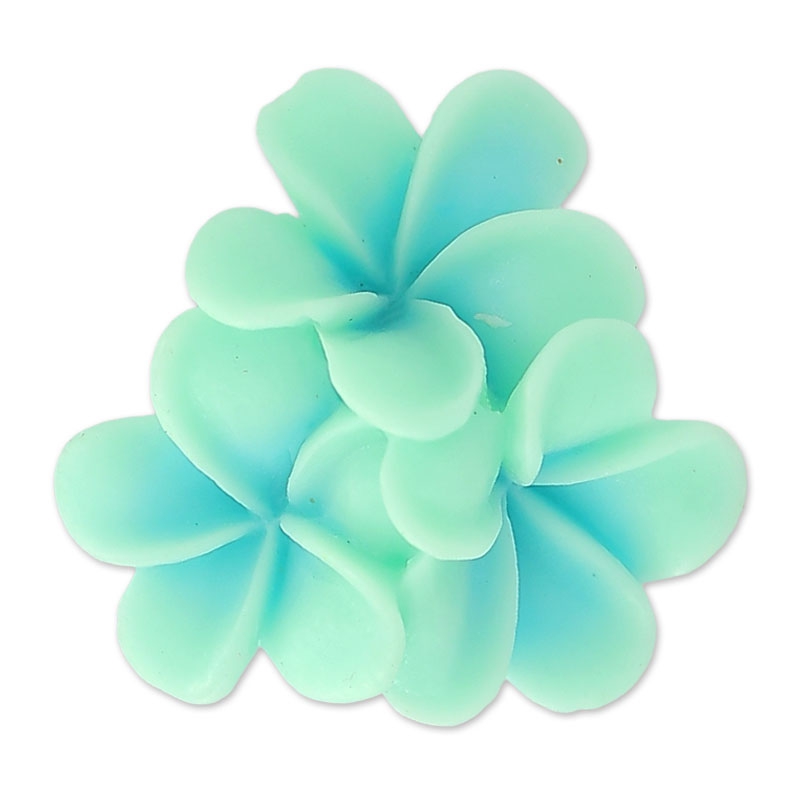 SUNNYCLUE 1 boîte de 72 cabochons en Résine Plumeria 12
