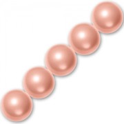 Perles nacrées Swarovski 5810 3 mm Rose Peach Pearl x20|raw }}