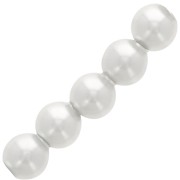 Perles nacrées Swarovski 5810 3 mm - Crystal Moonlight Pearl x20