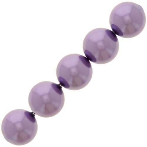 Perles nacrées Swarovski 5810 3 mm - Crystal Light Amethyst Pearl x20