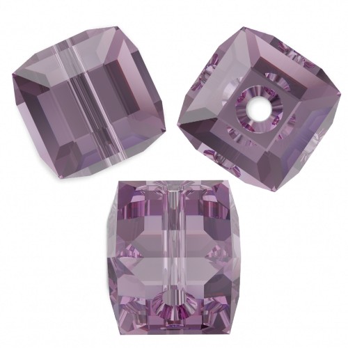 Cube Swarovski 5601 6 mm Iris x1