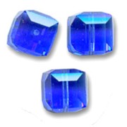 Cube Swarovski 5601 8 mm Sapphire x1|raw }}