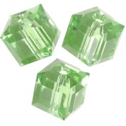 Cubes Swarovski 5601 8 mm - Reinvented Peridot x1|raw }}