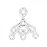 Chandelier 3 anneaux 14.5x13 mm en Argent 925 x1