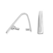 Attache pendentif 9 mm en Argent 925 x1