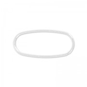 Intercalaire ovale 21.5 mm en Argent 925 x1|raw }}