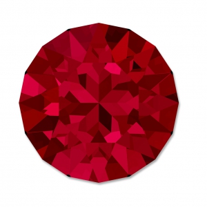 Cabochon Swarovski 1088 6 mm Scarlet x1