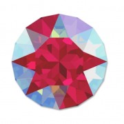 Cabochon Swarovski 1088 6 mm Light Siam Shimmer x1