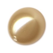 Nacrée semi-percée Swarovski 5818 8 mm Vintage Gold Pearl x1|raw }}