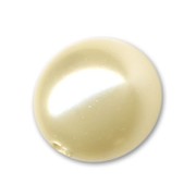 Nacrée Swarovski semi-percée 5818 6 mm Light Gold Pearl x1|raw }}