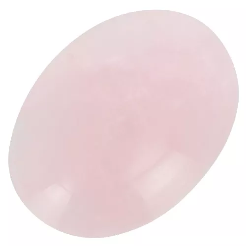 Cabochon ovale 25x18 mm Quartz Rose