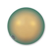 Nacrée Swarovski semi-percée 5818  6 mm Iridescent Green Pearl x1|raw }}