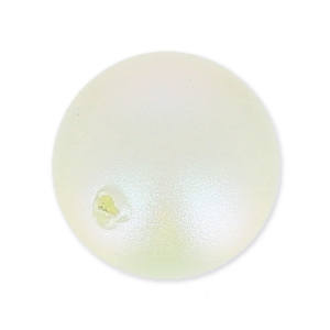 Nacrée Swarovski semi-percée 5818 6 mm Pearlescent White Pearl x1