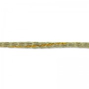 Cordon en lurex 2 mm Doré/Sand x 2m|raw }}