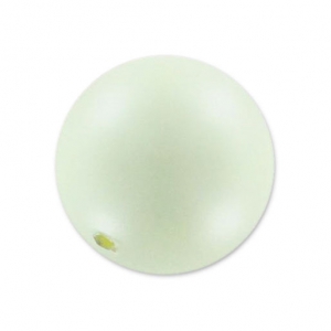Nacrée Swarovski semi-percée 5818 4 mm Pastel Green Pearl x1